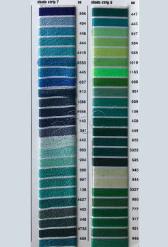 püskül 40 cm  kartela-4 Strip-7 No: 697